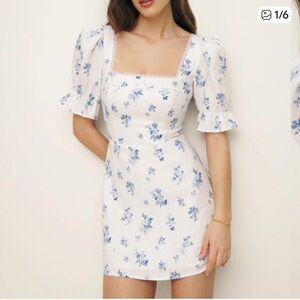 REFORMATION 🔥 Evianna Linen Dress